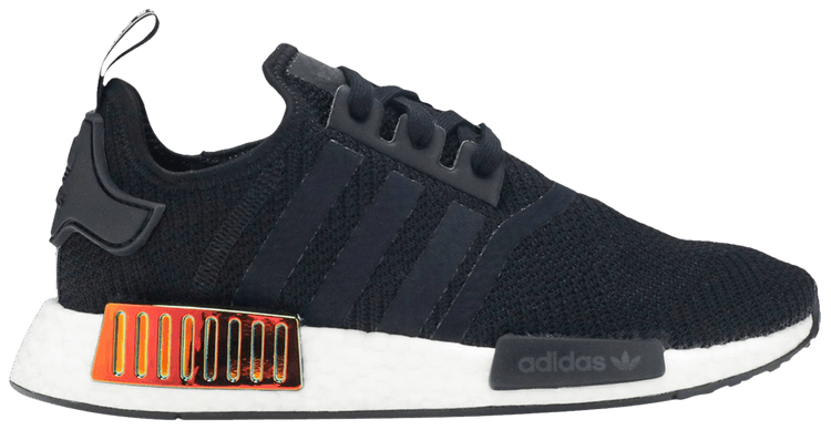 Adidas Wmns NMD R1 Metallic Plugs Core Black Sample