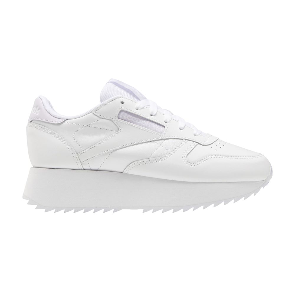 Reebok Wmns Classic Leather Double 'White' | Women's Size 9