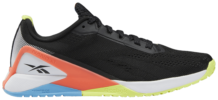 Reebok Wmns Nano X1 Black Orange Flare