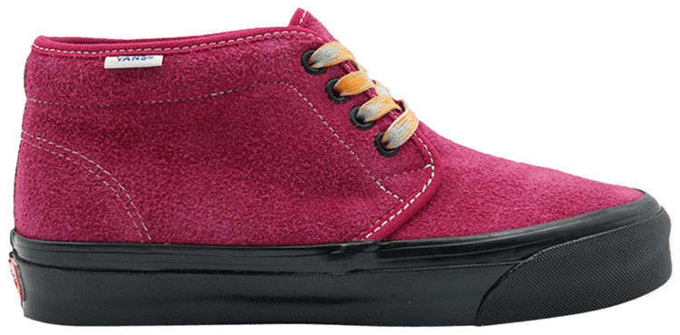 Vans OG Chukka Boot LX Hairy Suede   Cerise