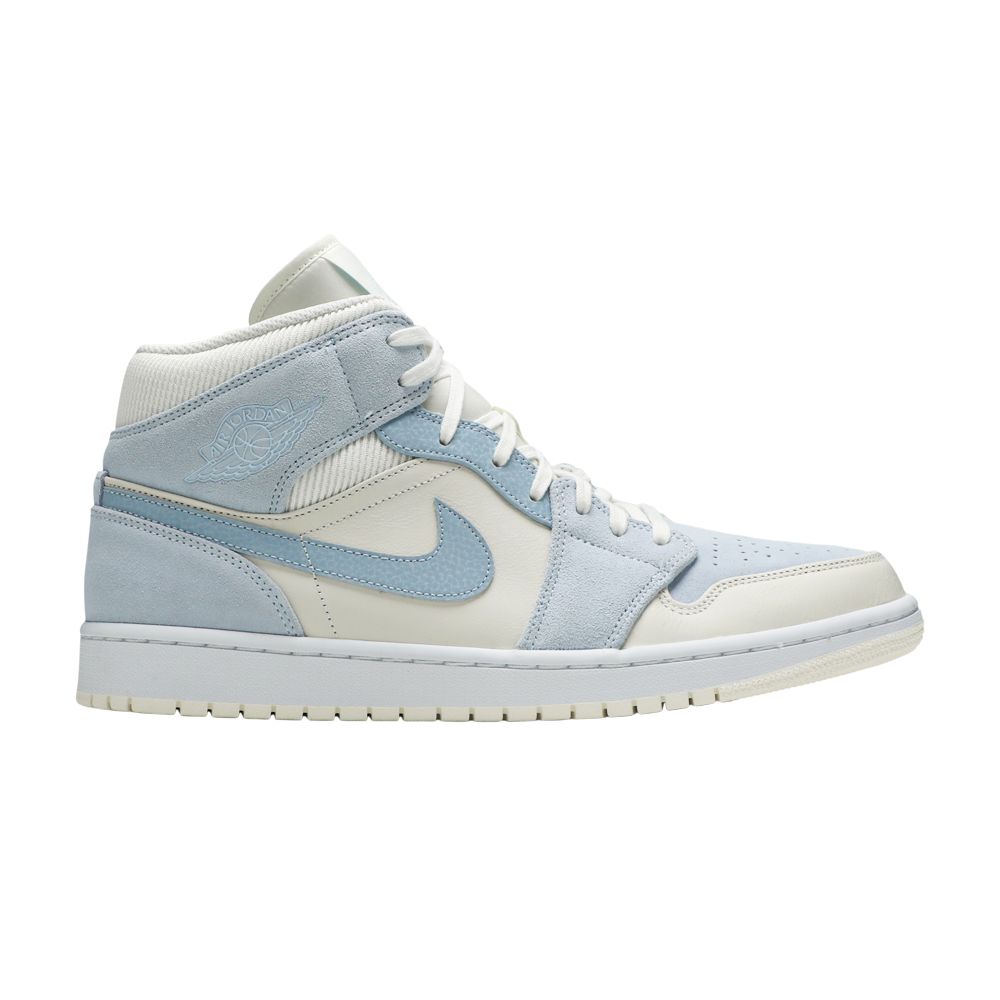 Air Jordan 1 Mid SE 'Sail Light Blue' | Men's Size 9.5