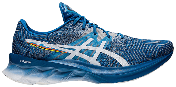 Asics Novablast Pixel Noise   Reborn Blue
