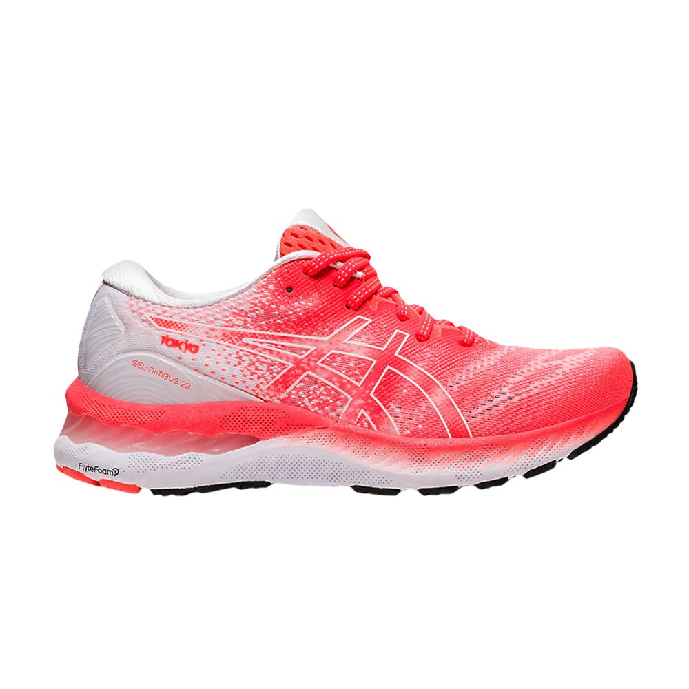 Pre-owned Asics Wmns Gel Nimbus 23 'tokyo' In Red