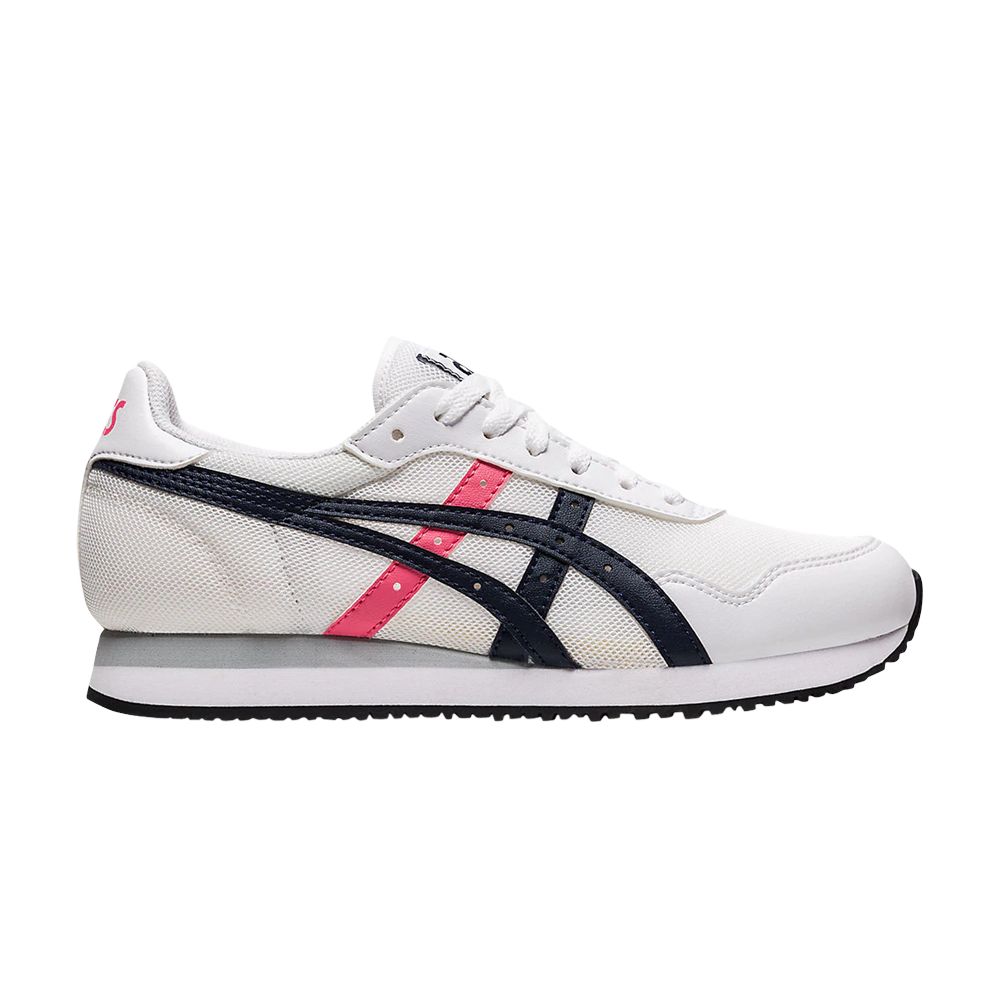 Pre-owned Asics Wmns Tiger Runner 'white Midnight'