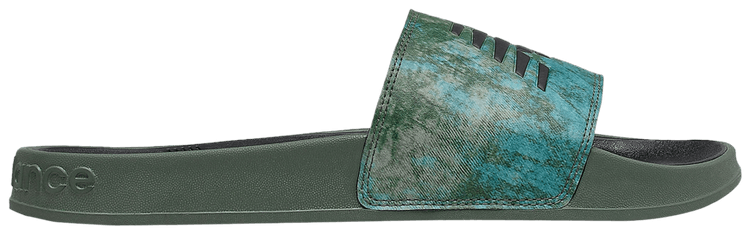 New Balance 200 Slides 4E Wide Oak Leaf Green