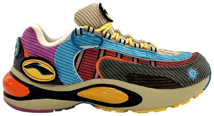 Li Ning Essence New York Fashion Week   Vintage Blue Corduroy