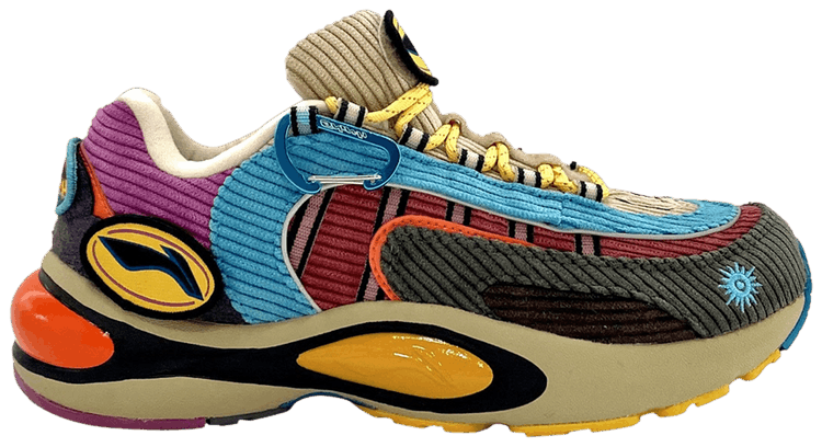 Li Ning Wmns Essence New York Fashion Week   Vintage Blue Corduroy