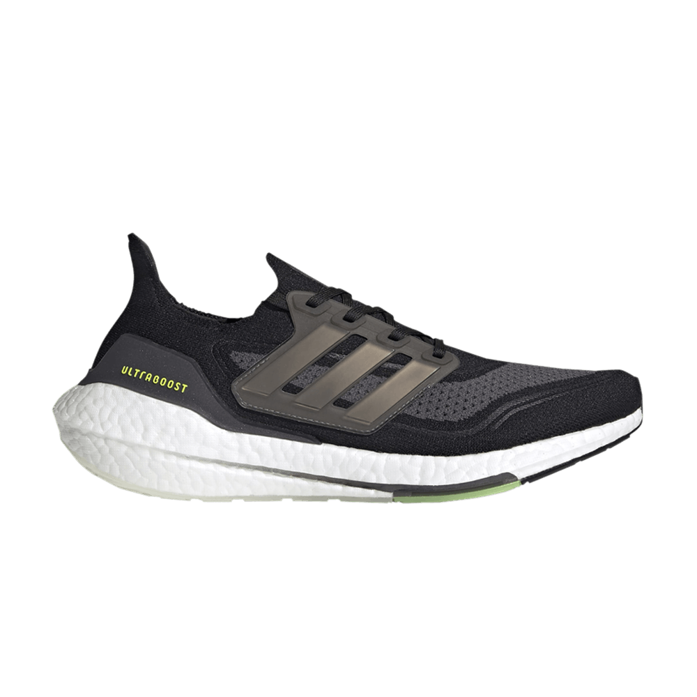 Ultraboost 21 black silver metallic