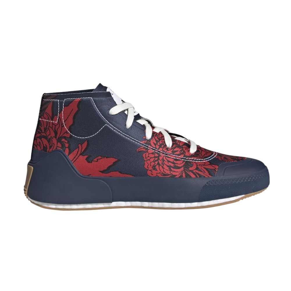 adidas Stella McCartney x Wmns Treino Mid 'Floral Print - Collegiate Navy' | Blue | Women's Size 5