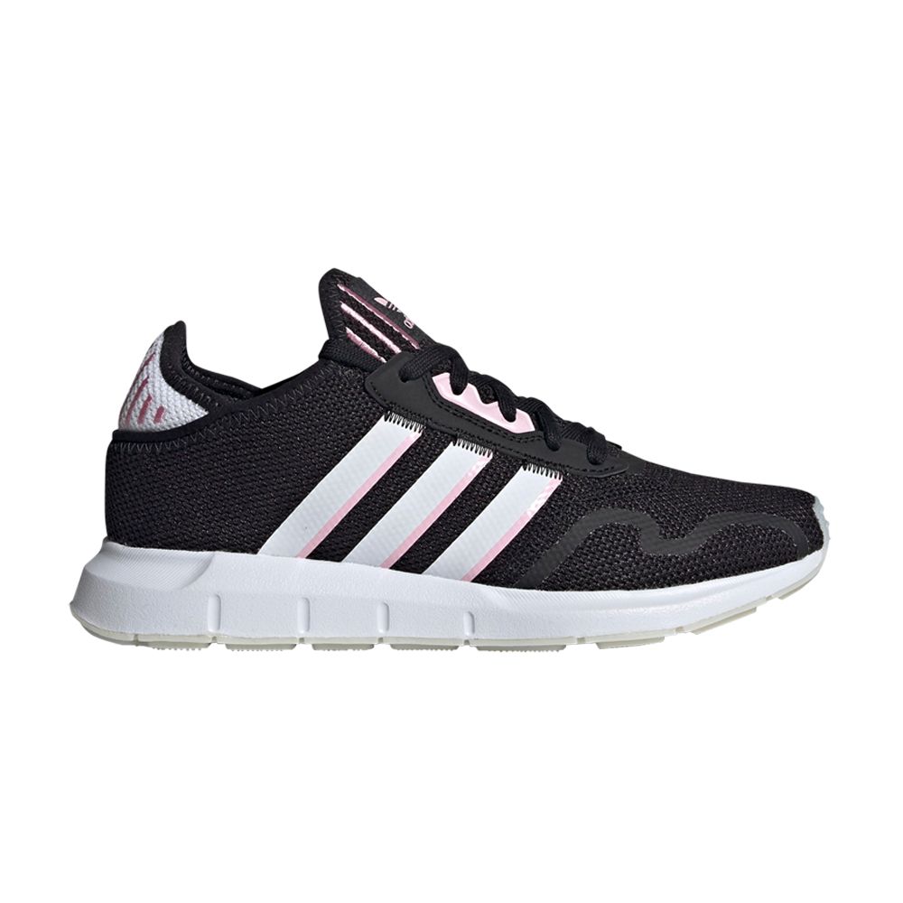 Pre-owned Adidas Originals Wmns Swift Run X 'black True Pink'