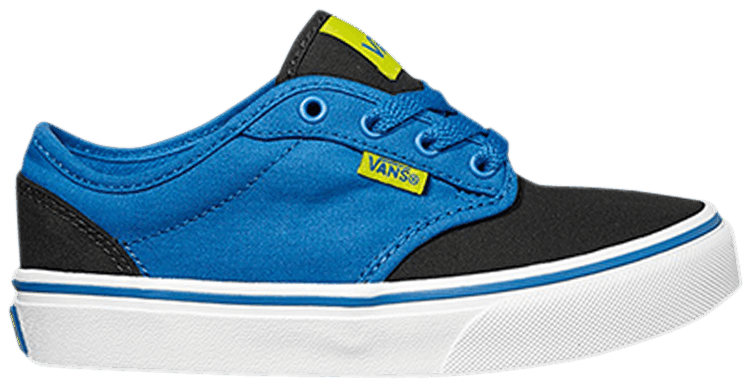 Vans Atwood Kids 2 Tone   Black Victoria Blue