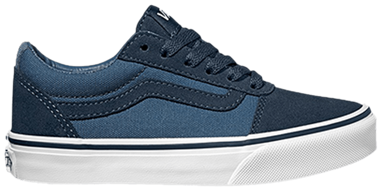 Vans Ward Kids 2 Tone   Navy Vintage Indigo