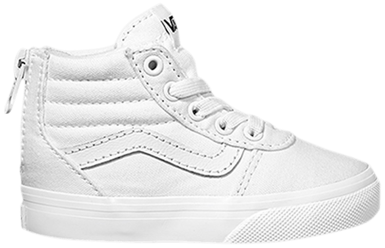 Vans Ward High Zip Toddler White