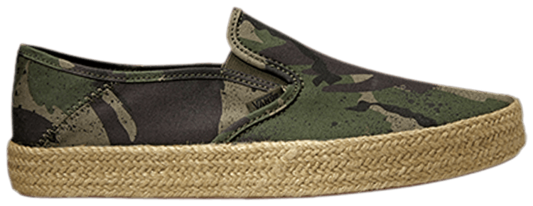 Vans Slip On Espadrille Shore Camo