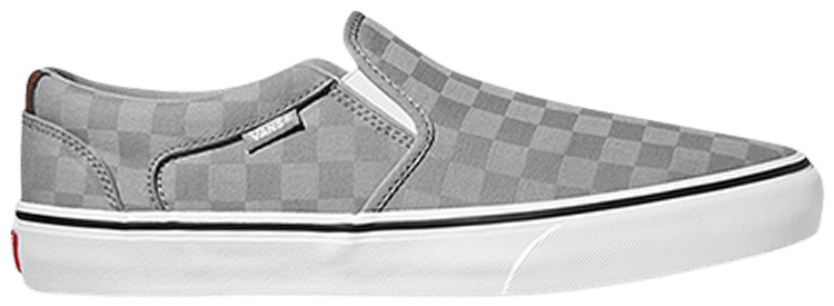 Vans Asher Deluxe Check Jacquard   Alloy