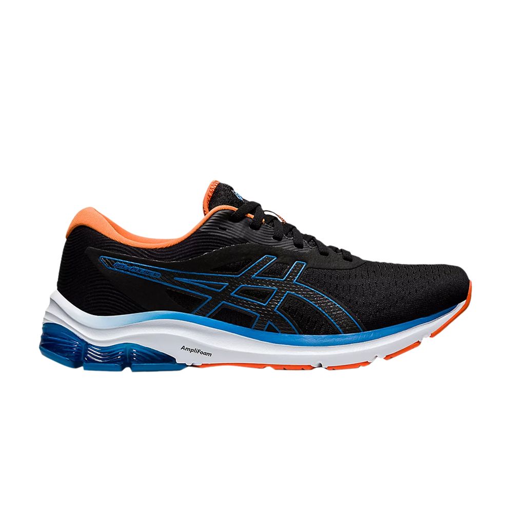 Pre-owned Asics Gel Pulse 12 'black Reborn Blue' | Men's Size 10.5