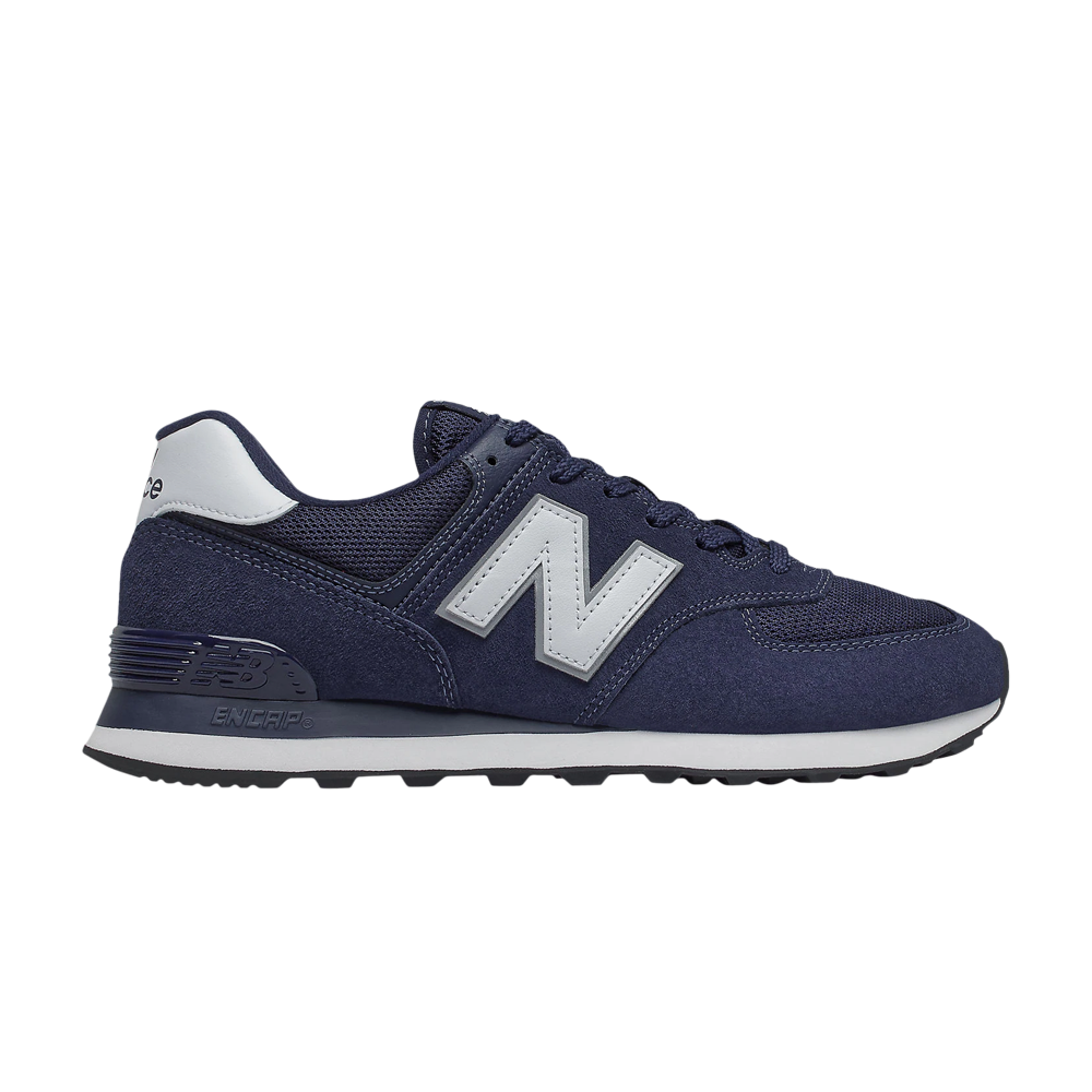 Pre-owned New Balance 574 'eclipse' In Blue