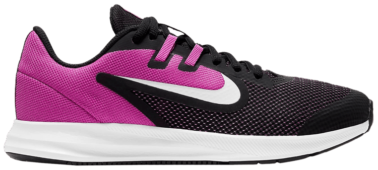 Nike Downshifter 9 GS Black Active Fuchsia