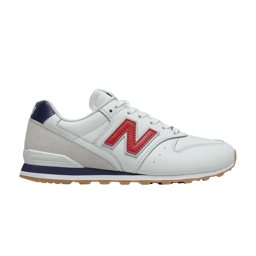 Pre-owned New Balance Wmns 996 'white Red Navy'