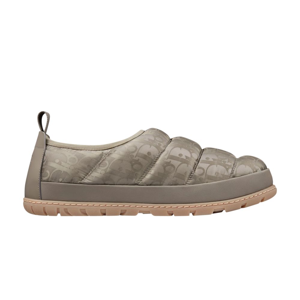 Dior Snow Slipper 'Quilted Dior Oblique - Beige' | Brown | Men's Size 11 - 3SA089ZHN-H161