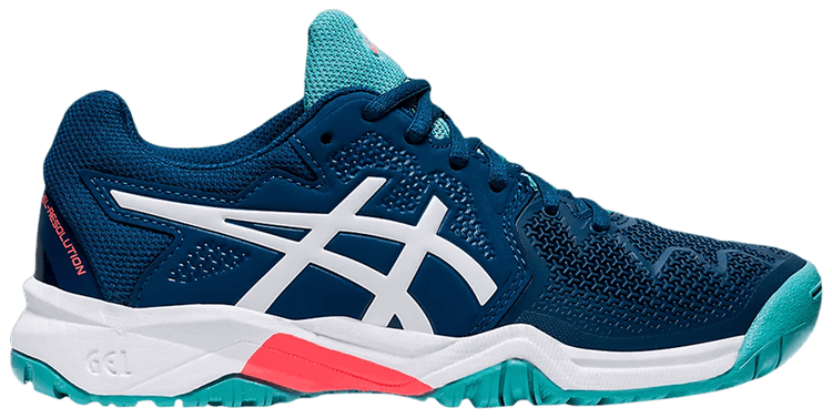 Asics Gel Resolution 8 GS Mako Blue
