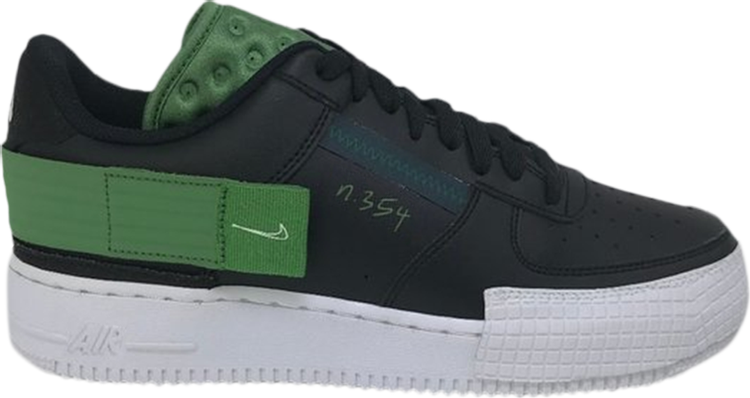 Air Force 1 Type 'Black Green Spark'