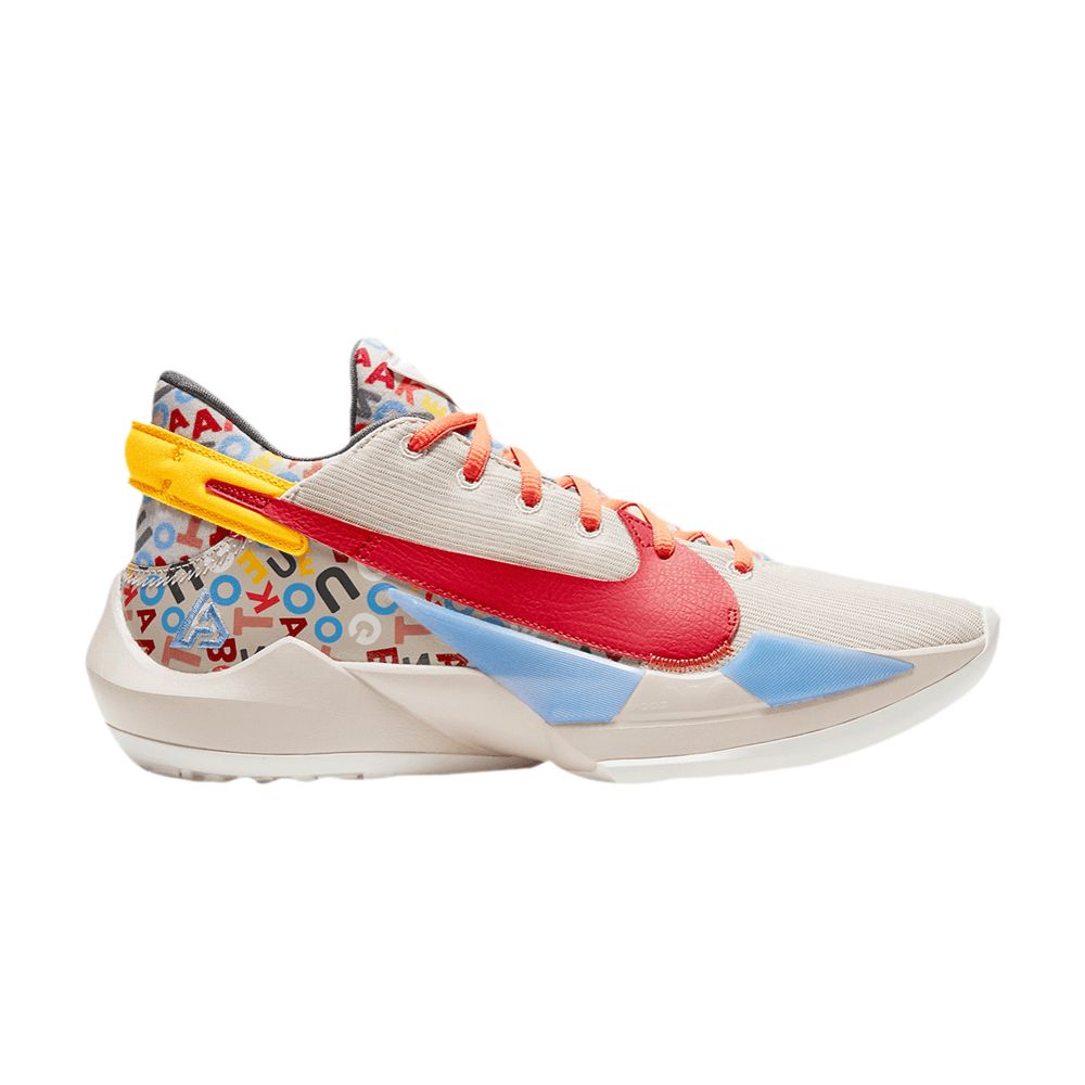 Nike Zoom Freak 2 EP 'Letter Bro' | Multi-Color | Men's Size 10