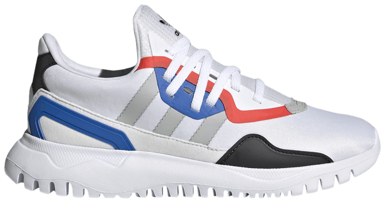 Adidas Flex J White Glow Blue