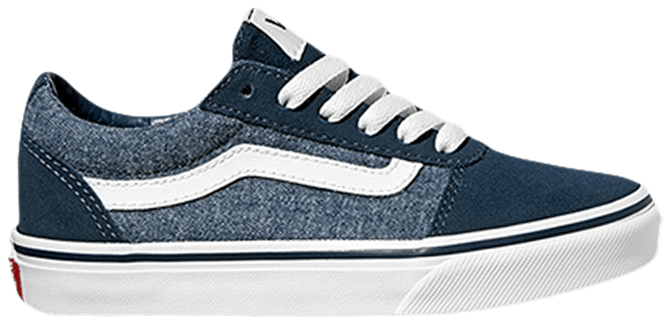 Vans Ward Kids Chambray   Dress Blues