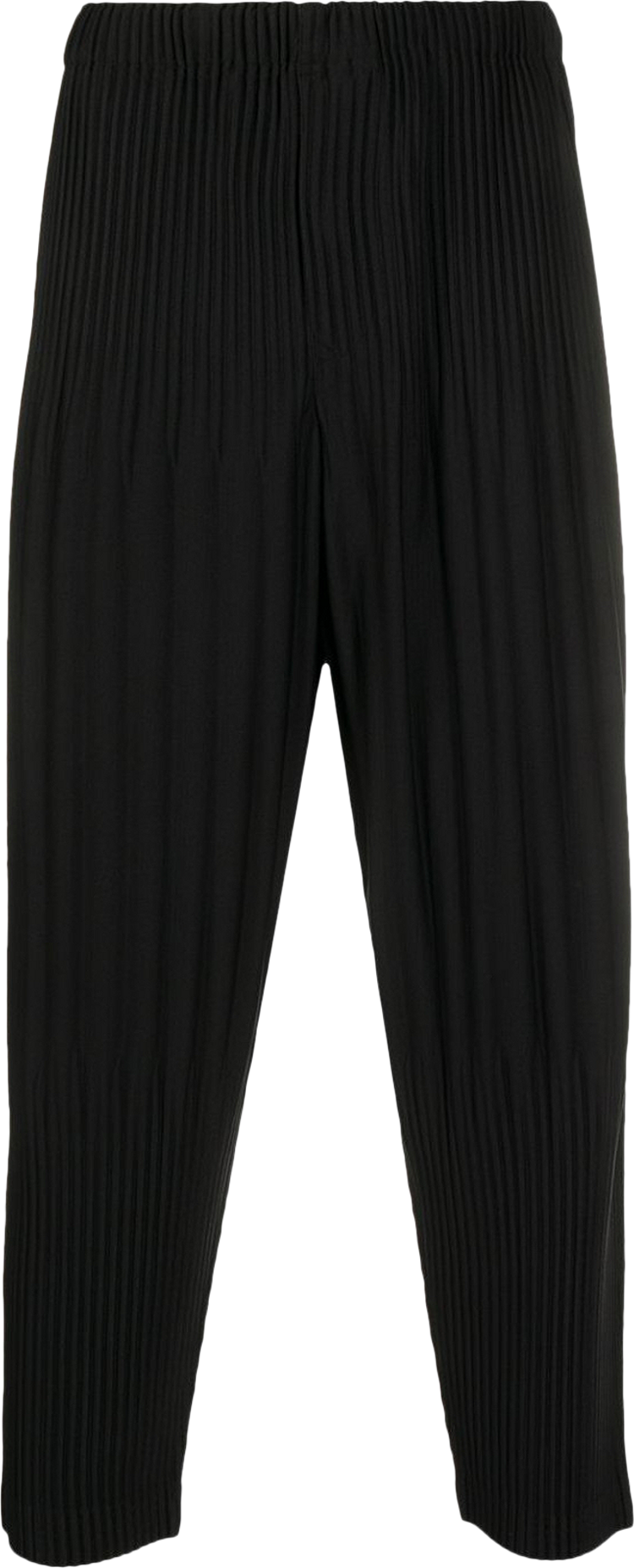 Buy Homme Plissé Issey Miyake Tapered Pleated Pants 'Black' - HP08JF151  BLAC