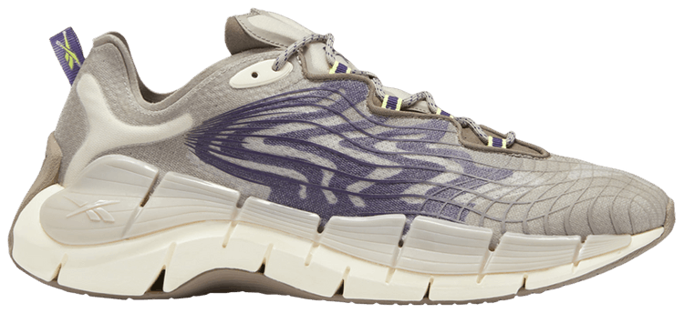 Reebok Zig Kinetica 2 Boulder Grey Dark Orchid
