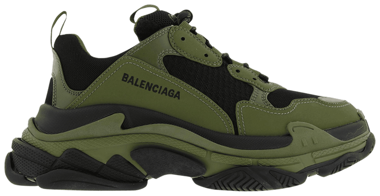 Balenciaga Triple S Sneaker 'Black Khaki'