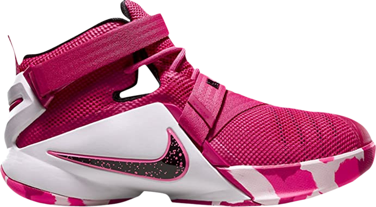 Buy LeBron Soldier 9 GS 'Think Pink' - 776471 601 | GOAT