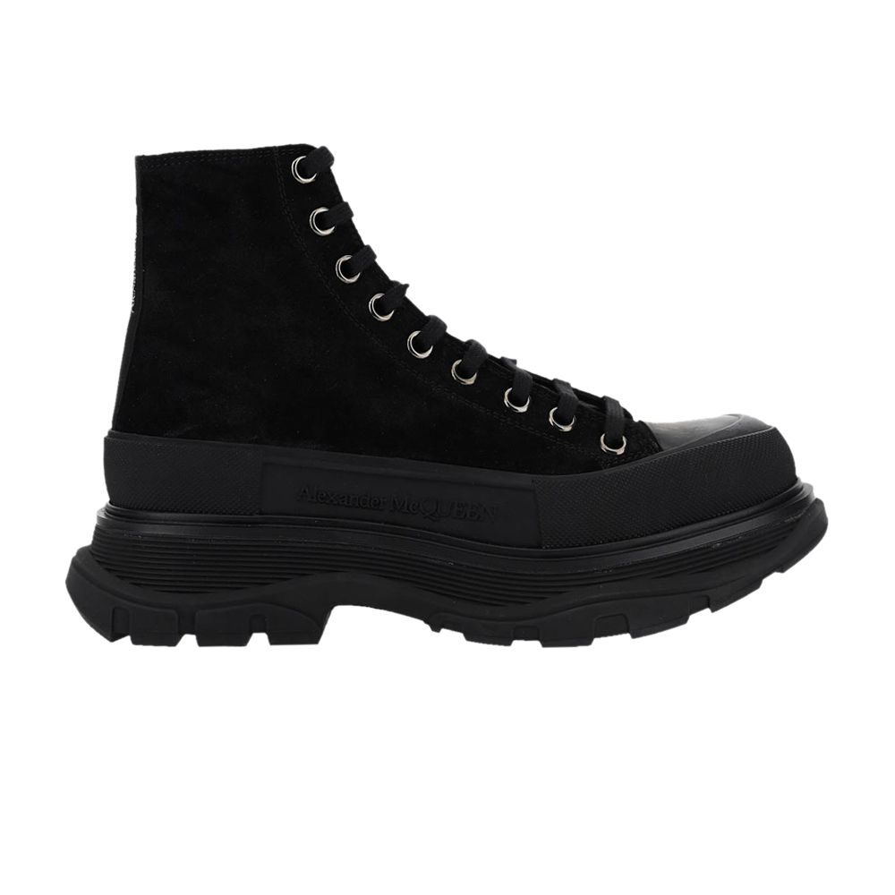 Pre-owned Alexander Mcqueen Tread Slick Boots 'black' | Men's Size 43