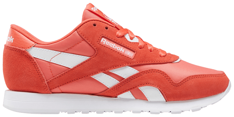 Reebok Wmns Classic Nylon Semi Orange Flare
