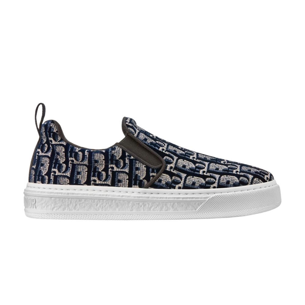 Dior Dior Wmns Solar Slip-On 'Dior Oblique - Dark Blue' | Women's Size 34