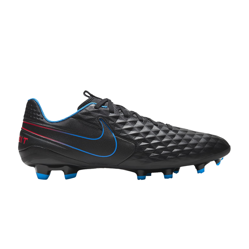 Pre-owned Nike Tiempo Legend 8 Academy Mg 'black Siren Red Photo Blue'