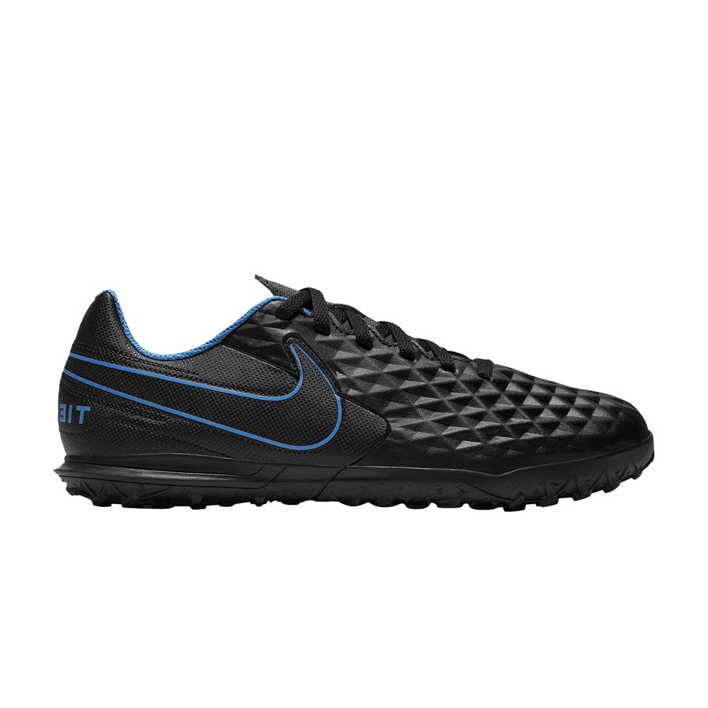 Nike Tiempo Legend 8 Club TF PS 'Black Light Photo Blue' | Kid's Size 12