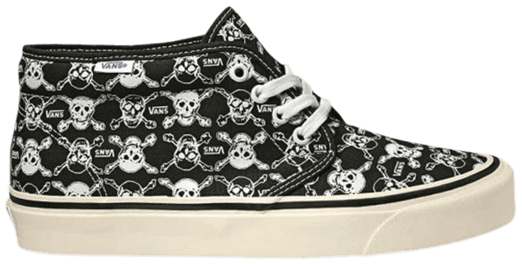 Vans Chukka 49 DX Anaheim Factory   Black Skulls