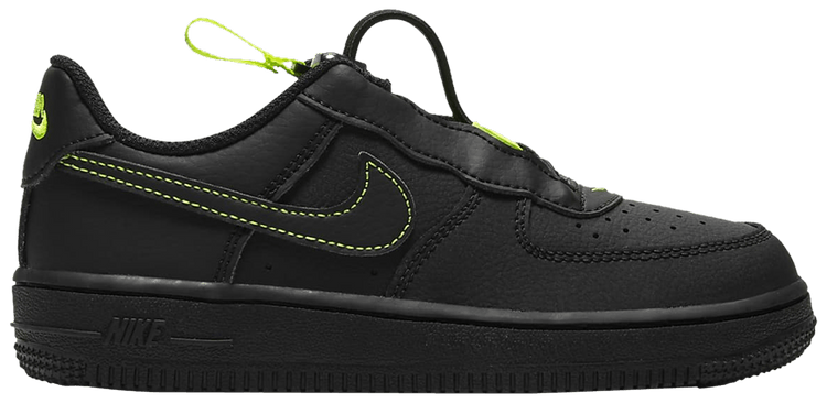 Nike Force 1 Toggle PS Black Volt