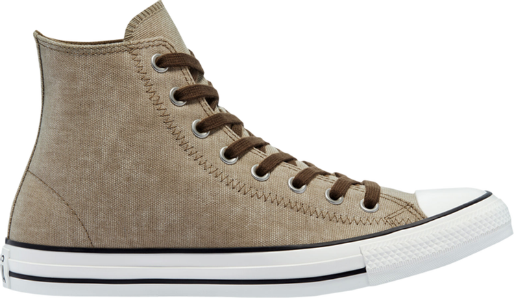 Chuck Taylor All Star High 'Washed Canvas - Nomad Khaki'