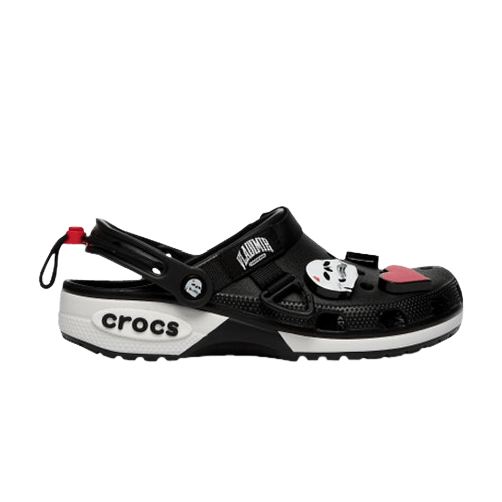 Crocs Vladimir Cauchemar x Clog 'Black Skull' Sneakers | Men's Size 10