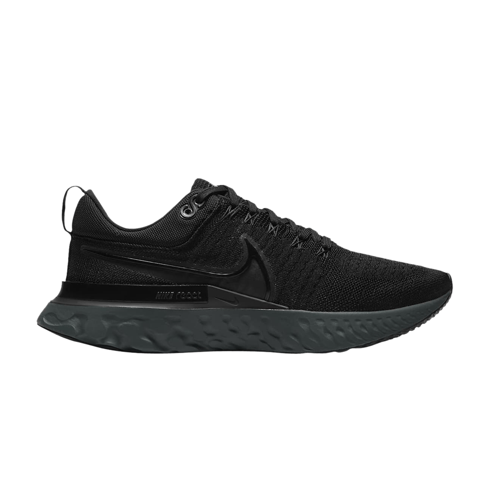 nike react infinity run flyknit 2 triple black