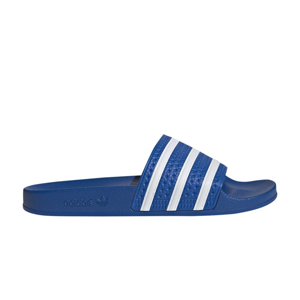 Pre-owned Adidas Originals Adilette Slide 'glow Blue'