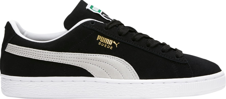 Buy Wmns Suede Classic 21 'Black White' - 381410 01 | GOAT
