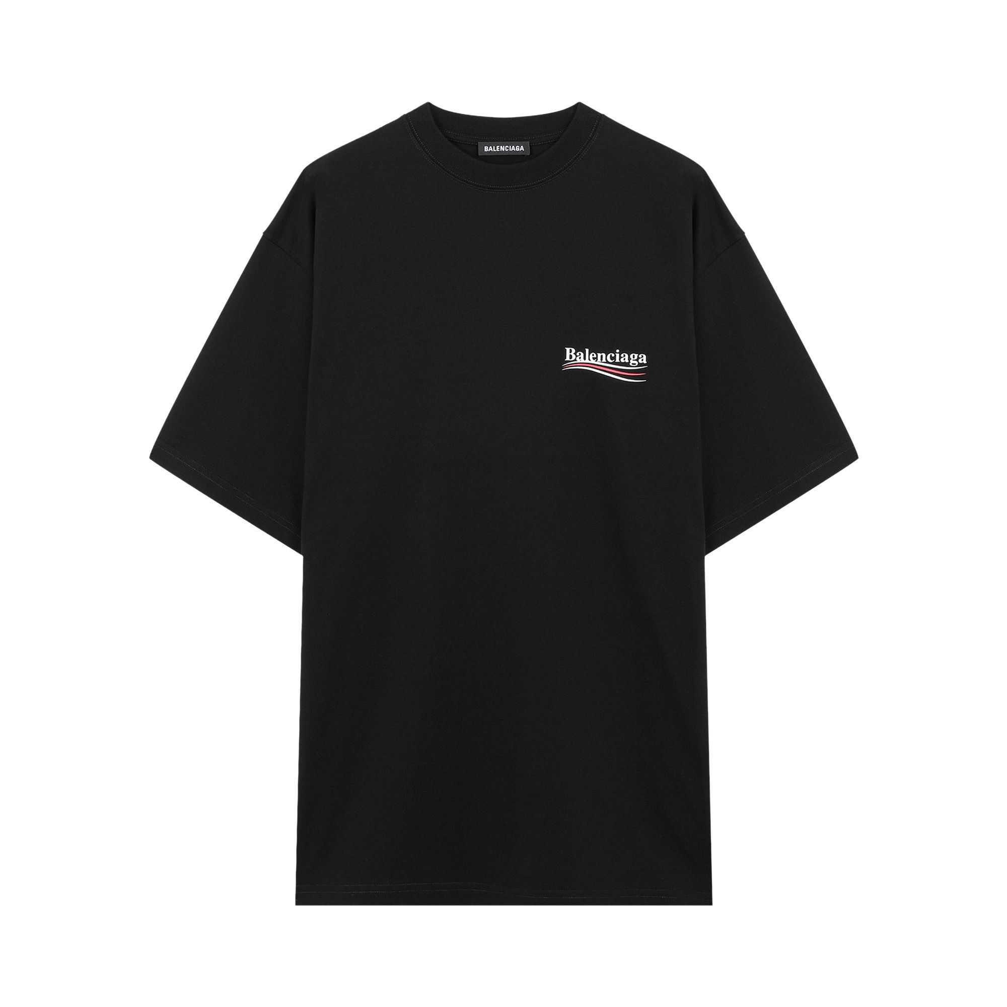 BALENCIAGA BALENCIAGA LOGO PRINT T-SHIRT 'BLACK'