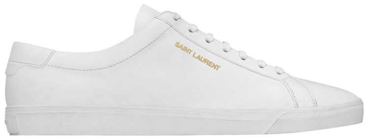 スニーカー SAINT LAURENT Men Sneakers White 6068330M500 9030 Buy Saint Laurent Andy 'Optic White' - 606833 0M500 9030