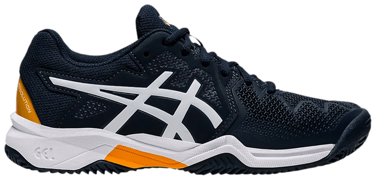 Asics Gel Resolution 8 Clay GS French Blue Amber