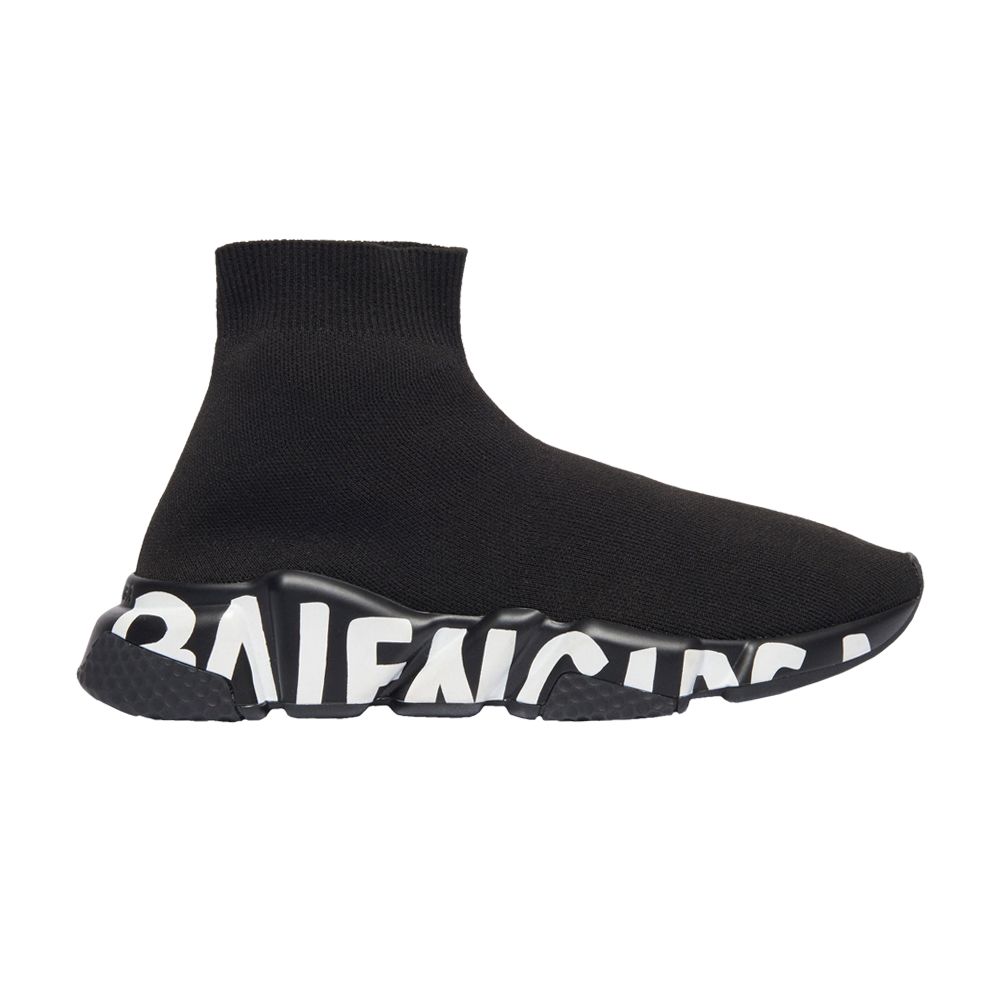 Balenciaga Wmns Speed Sneaker 'Midsole Graffiti - Black White' | Women's Size 37