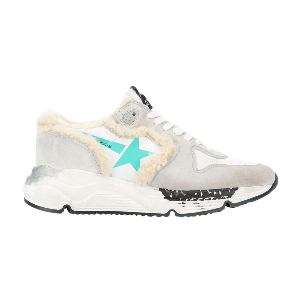 Pre-owned Golden Goose Wmns Running Sole 'white Mint' | Women's Size 37